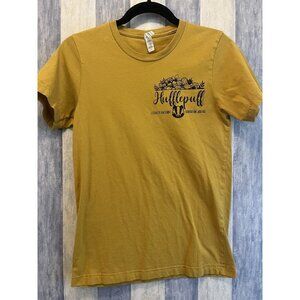 Girls Hufflepuff Harry Potter Tshirt, Badger House Virtues Small Cotton